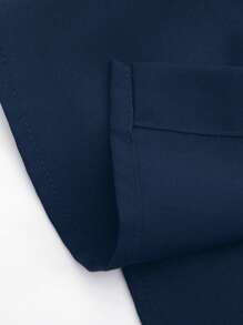 男士短袖植物印花休闲上衣和裤子套装