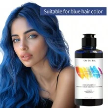 CAIGAIBAI 染发洗发水，非常适合生日派对、音乐节、万圣节、圣诞节 DIY 染发剂，适合金发、银发和灰发 - 可选颜色：红色 - 粉色 - 紫色 - 灰色 - 蓝色。万圣节 - 彩色 - 查看 14