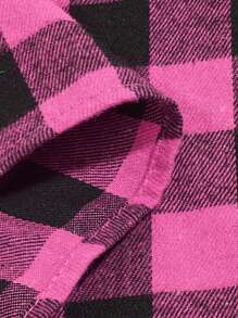 Khăn rằn in họa tiết kẻ sọc cho thú cưng - Màu Hồng Tươi - Xem 5