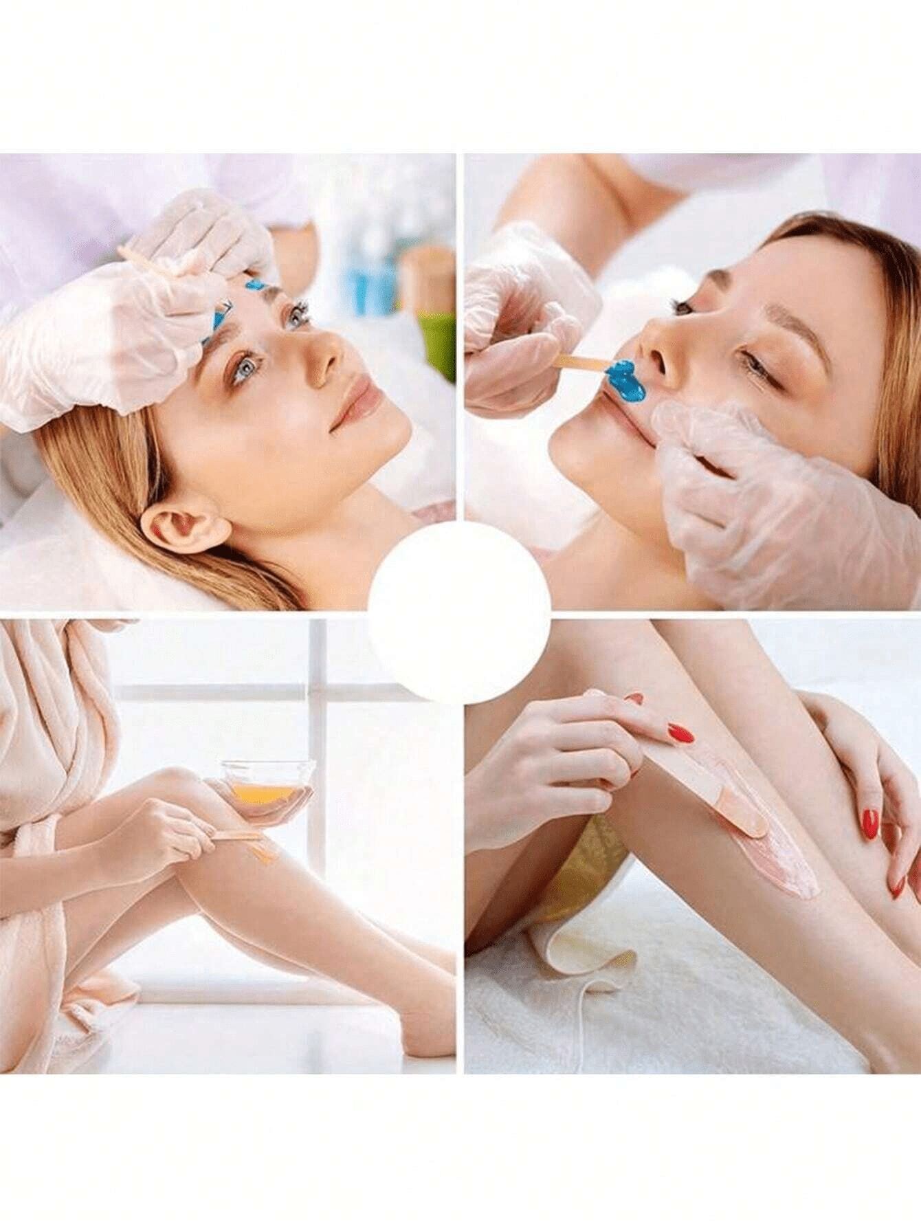 Stick Waxing, Facial Mask Cream Applicator, Stick Wax Scraper