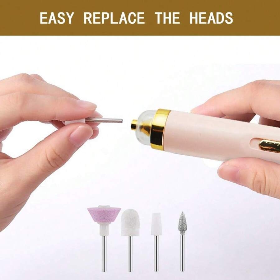 20 Pieces Nail File Replacement Head Refills For Perfect Finishing And