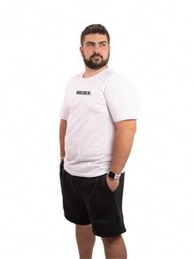 Arraia Maori Kit 3 Men's Plus Size T-Shirts 100% Cotton Beach Basic Streetwear - 變化2 - 查看 3