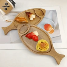 1 khay gỗ hồng sắc, khay đựng đồ dùng, khay đựng đồ ăn sáng, khay đựng trà, khay đựng bàn cà phê, khay đa năng, đĩa đựng đồ ăn nhẹ trang trí nhà cửa, thích hợp cho phòng ăn, nhà bếp, quán cà phê, cửa hàng sushi, ngoài trời, ngày lễ, lễ tạ ơn, giáng sinh, năm mới - Màu vàng - Xem 8