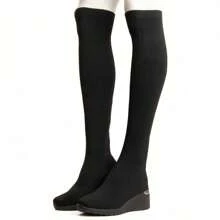 Women's Black High Boot Bottavita2 Montevita Estimated Delivery 2-3 Business Days (Peninsula) - Black - View 1