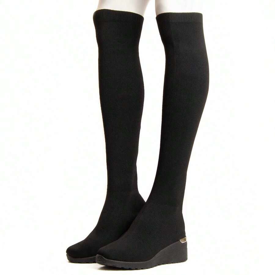 Women's Black High Boot Bottavita2 Montevita Estimated Delivery 2-3 Business Days (Peninsula) - Black - View 1