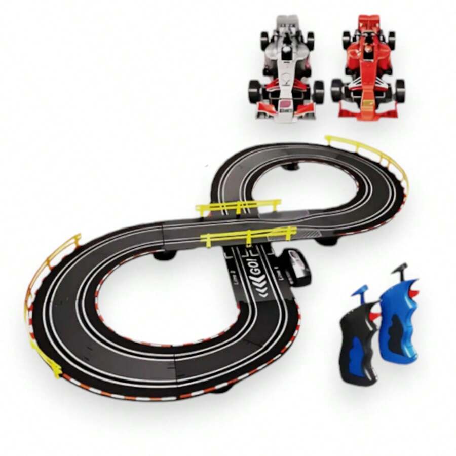 Formula 1 Race Car Track With 2 Cars Per Controller Complete Circuit