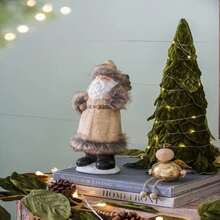 2 Pieces Christmas Gnome Ornaments, Christmas Table Home Decorations, Great For Holiday Party Gifts