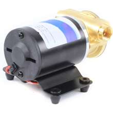 SENDERPICK [SENDERPICK]12V Bilgenpumpe Selbstansaugend Deckswaschpumpe Wasserpumpe Tauchpumpe Springbrunnenpumpe Membranpumpe Tiefrohrpumpe für Schiffsyachten Bordwassertanks (12V 23L/min)[Nice gift for your family&friend]