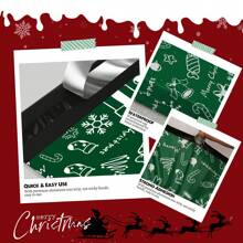 Jowlroel Christmas Poly Mailer 6x9Inch 200Pcs,10x13Inch 200/500Pcs,12x15.5 Inch 50/100/200 Pcs,14.5x19Inch 50/100/200pcs, Waterproof Shipping Bags For Clothing, Tear-Resistant Mailier Bags, Strong Mailing Bags With Self-Seal - Green Merry Christmas - 14,5x19 inch 100 chiếc - Xem 4