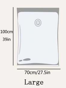 1pc Transparent Large Air Vacuum Bag, Plain Clothes Storage Bag For Household Decorations Autumn Decor Festival Decor Room Decor Home Decor Fall Decor Bedroom Decor