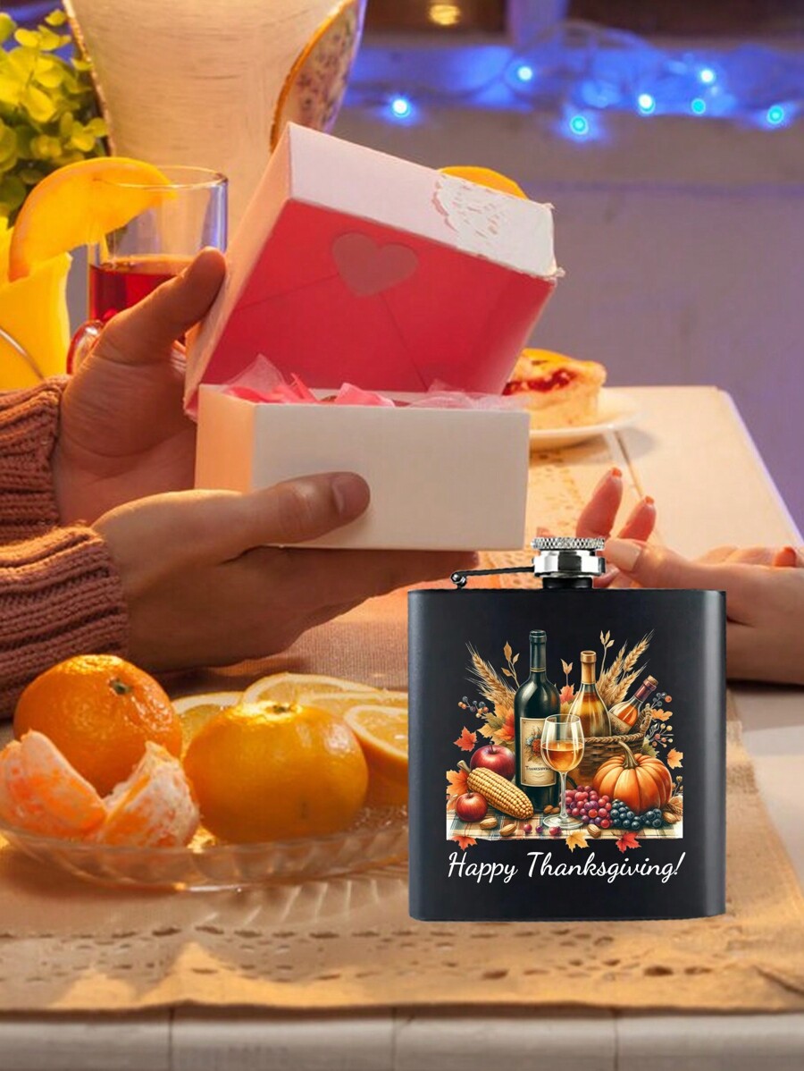 Personalized Alcohol Flask For Liquor Drinking Large Flasks For Man 6oz