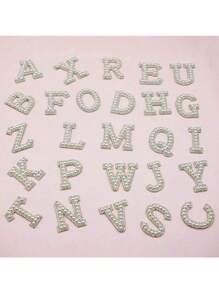 26 miếng vá chữ cái tiếng Anh có thể ủi, dùng để trang trí quần áo, túi xách, giày dép, đồ trang trí DIY, miếng vá thêu nổi để trang trí quần áo, phụ kiện may vá DIY, trang trí túi xách và kẹp tóc. - Nhiều màu - Xem 3