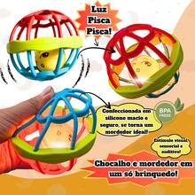 Baby Teether Rattle Kit Sensory Infant Toy - Bộ 3 - Xem 3