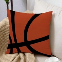 1pc/4pcs Daily Sports Football, Basketball, Baseball Printed Polyester Pillow Cover, Decorative Cushion Cover, 45x45cm, Without Pillow Inner Gifts Birthday Graduation - Multicolor - View 10