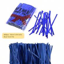 800 Pcs Metallic Twist Ties 6 Colors Twist Tie 6/8/10/12/15/20 Cm Colorful Metallic Twist Ties, Ties Twist Ties For Bags Foil Twist Ties Bag Ties Colorful Twist Ties For Party Gift Wrapping Bags Cellophane Treat Bags Metallic Twist Ties, Colors For Bakery Ties, Goodie Bags Ties