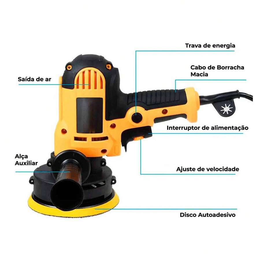 Portable Sander Polishing Machine Paint Polishing Sanding 700W Car