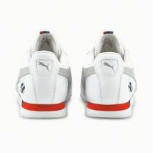 Puma BMW MMS Roma Via Jr Puma White/Grey-Violet  306902-02 Grade-School - White - View 4