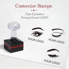 Customized Round Stamp - Personalize With Your Own Design, Ideal For Wedding And Business Use