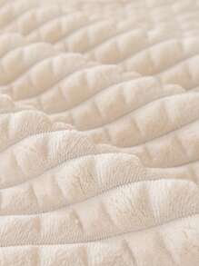 1 件厚毛绒沙发垫套，防滑、防尘、可洗、不褪色，适用于卧室、办公室、客厅、L 形和 1/2/3/4 座沙发，秋冬季 - 米色 - 查看 2