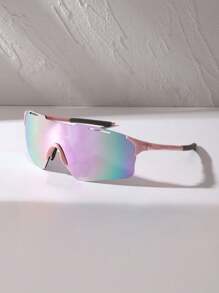 2pcs/1pc Fashionable New Outdoor Cycling Windproof Sports Glasses For Women Easy Comfort Casual Outfits Outdoor Cycling Glasses For Summer Beach Vacation,Outdoor,Travel Autumn Accessories Goggles