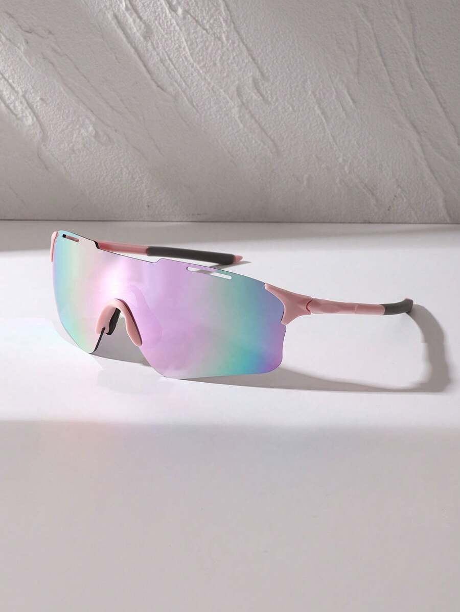 2pcs/1pc Fashionable New Outdoor Cycling Windproof Sports Glasses For Women Easy Comfort Casual Outfits Outdoor Cycling Glasses For Summer Beach Vacation,Outdoor,Travel Autumn Accessories Goggles