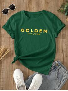 Golden Seven Standing Next To You Printed Unisex T-Shirt - màu xanh lá - Xem 1