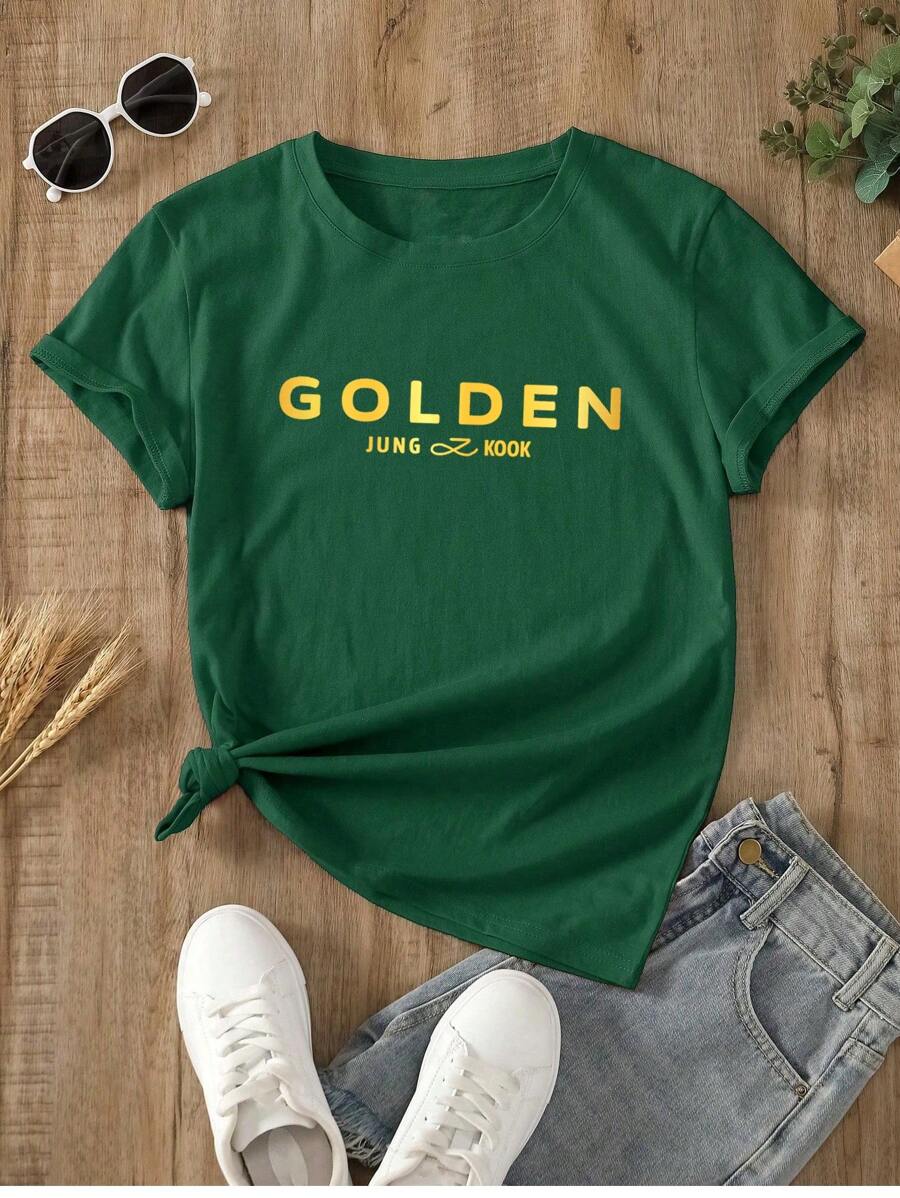 Golden Seven Standing Next To You Printed Unisex T-Shirt - màu xanh lá - Xem 1