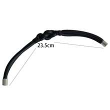 1 chiếc vòng tay cao su thủ công mới theo phong cách Gothic dành cho nam, món quà độc đáo cho Giáng sinh, năm mới, ngày lễ tình nhân, ngày lễ - màu đen - Xem 9