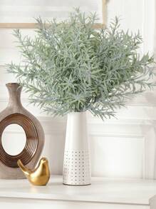 1 件人造草束，PE 材料，6 茎蒲苇，假植物，39 厘米/15.3 英寸，20 厘米/7.8 英寸，人造花，人造植物，假植物，房间，书桌，花园装饰，房间装饰，桌面装饰，礼物，母亲节装饰，家居装饰，花园装饰，学校宿舍办公室装饰，生日派对装饰，适用于酒店、餐厅、客厅、卧室、婚礼、派对、厨房装饰 - 綠色 - 查看 7