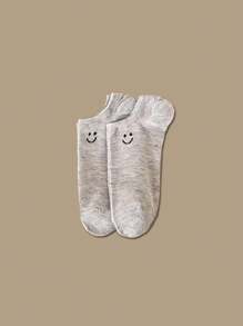 5 双女士夏季隐形笑脸船袜，热门热销商品 - 彩色 - 查看 10