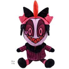 1pc Cross-Border New Hazbin Hotel Villain Plush Doll Gift, Hellish Hotel Joker Soft Doll (Color May Vary, Actual Item Prevails) - Multicolor - View 15