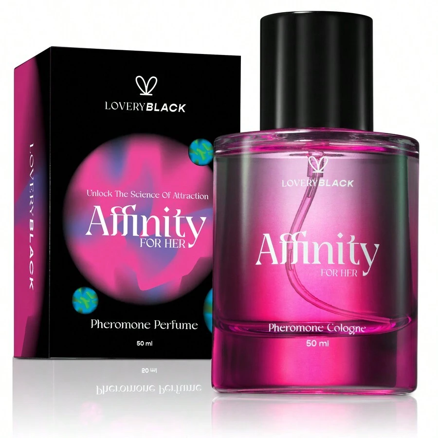 LoveryBlack Affinity For Her Pheromone Perfume – 50ml Parfum For Women - Pink - View 1