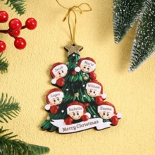 1 Peça Decoração Personalizada de Árvore de Natal, Enfeite de Madeira com Nomes Personalizados dos Membros da Família, Pingente de Decoração de Árvore de Natal, Suprimentos de Decoração Doméstica para o Natal, Multifuncional, Presentes Ideais para Escritório, Aniversários, Dia dos Namorados, Dia das Mães, Aniversários, Dia dos Pais, Formatura, Casamentos, Inauguração da Casa, Multifuncional, Presentes Ideais para Escritório, Aniversários, Dia dos Namorados, Dia das Mães, Aniversários, Dia dos Pais, Formatura, Casamentos, Inauguração da Casa, Suprimentos de Festa Personalizados