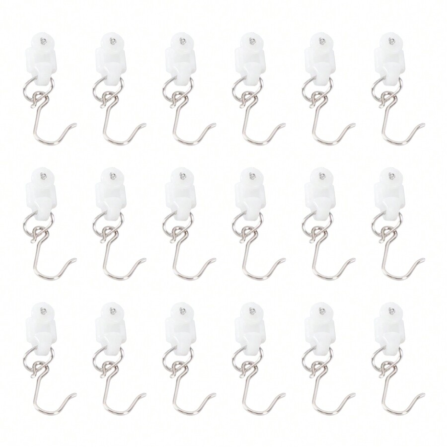 36ft Scalable Curtain Track Ceiling Mounted Curtain Track Kit Room