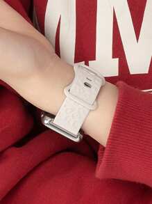1 条时尚硅胶表带，兼容华为 Watch Fit 1/Fit 2/Fit 3/Fit 4/Fit 4 Pro 腕带 - 星光色 - 查看 3