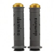 PowerMotor 通用摩托车防滑车把握把凝胶刹车手柄越野摩托车手把握把车把耐力赛配件