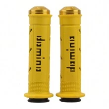 PowerMotor 通用摩托车防滑车把握把凝胶刹车手柄越野摩托车手把握把车把耐力赛配件