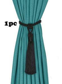 1件/2件/4件装现代简约流苏窗帘绑带,多种颜色和尺寸可选,适用于窗帘固定和装饰。 - 米色 - 查看 14