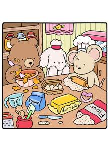 Cozy Friends: Coloring Book For Adults And Teens Featuring Super Cute Animal Characters With Easy And Simple Designs For Relaxation (Cozy Spaces Coloring)You'll Discover Many Interesting Hidden Stories. Things Like Doing Laundry, Cooking, And Cleaning Have Never Been This Fun! And It's Even Better When You Do Them With Cozy Friends. Back To School,Back To School,School Supplies