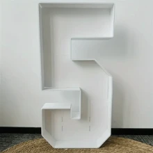 1 Khung trang trí đa chức năng, Số Ả Rập 0-9, Nền xốp DIY 27,55 inch - Rất thích hợp cho tiệc sinh nhật/cô dâu/tiệc ngày lễ, Khung bóng bay mô hình kỹ thuật số trang trí tại chỗ - Nhiều màu - Xem 14