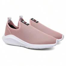 Women's Walking Shoes Gym Easy Fit Ultra Light Flexible And Soft - Màu hồng gỉ - Xem 9