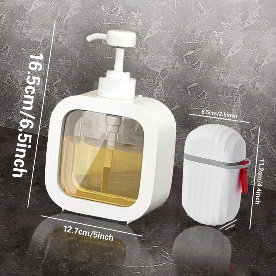 Lotion Bottle And Soap Box Set Travel Press Type Lotion Bottle Portable