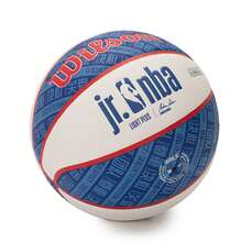 Wilson Unisex Basketball JR.  CHINA BSKT E SZ4 LIGHT CN  Indoor And Outdoor Training Standard Size 4 Ball WTB9705IB04CN - Blue - View 2