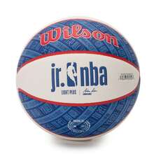 Wilson Unisex Basketball JR.  CHINA BSKT E SZ4 LIGHT CN  Indoor And Outdoor Training Standard Size 4 Ball WTB9705IB04CN - Blue - View 1