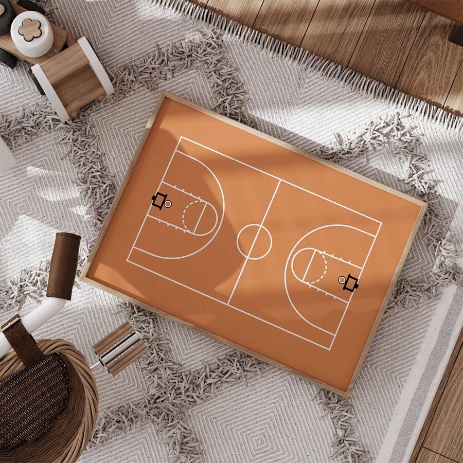 3pcs/Set Frameless Retro Sports Stadium Canvas Printing Unique Hockey