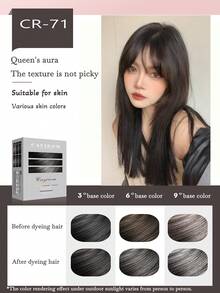 Cayirom 300克/套未漂白染发剂套装，包含染发工具，快速吸收，有效遮盖白发，夏季热销染发剂，有机中性植物萃取染发剂，适合所有发质，2024天然植物基无刺激染发剂，适合家庭染发和沙龙使用。 - 彩色 - 查看 18