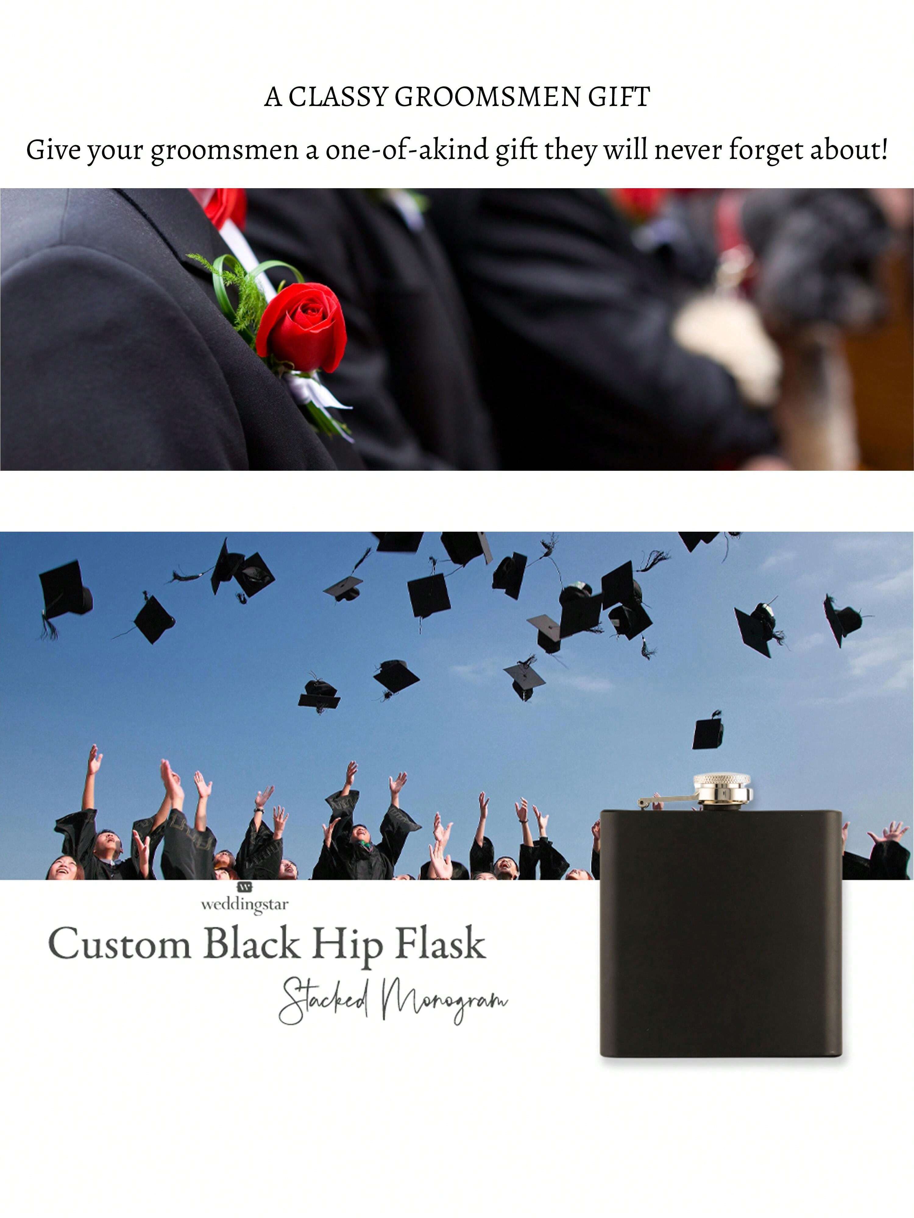 Personalized Alcohol Flask For Liquor Drinking Large Flasks For Man 6oz