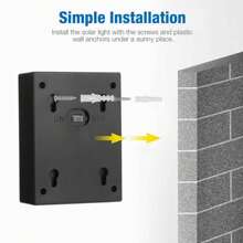 4 GÓI Đèn năng lượng mặt trời LÊN Xuống, Đèn cảm biến ánh sáng mặt trời chiếu sáng Đèn LED chiếu sáng sàn hiện đại Trang trí cho nhà, hiên, hiên nhà Hai màu sáng Trắng ấm Đèn tường xung quanh nội thất Đèn tạo không khí ấm áp trong nhà Không thấm nước, Đèn chiếu sáng ngoài trời cho lối đi, sân, hiên - Màu trắng ấm áp - Xem 6