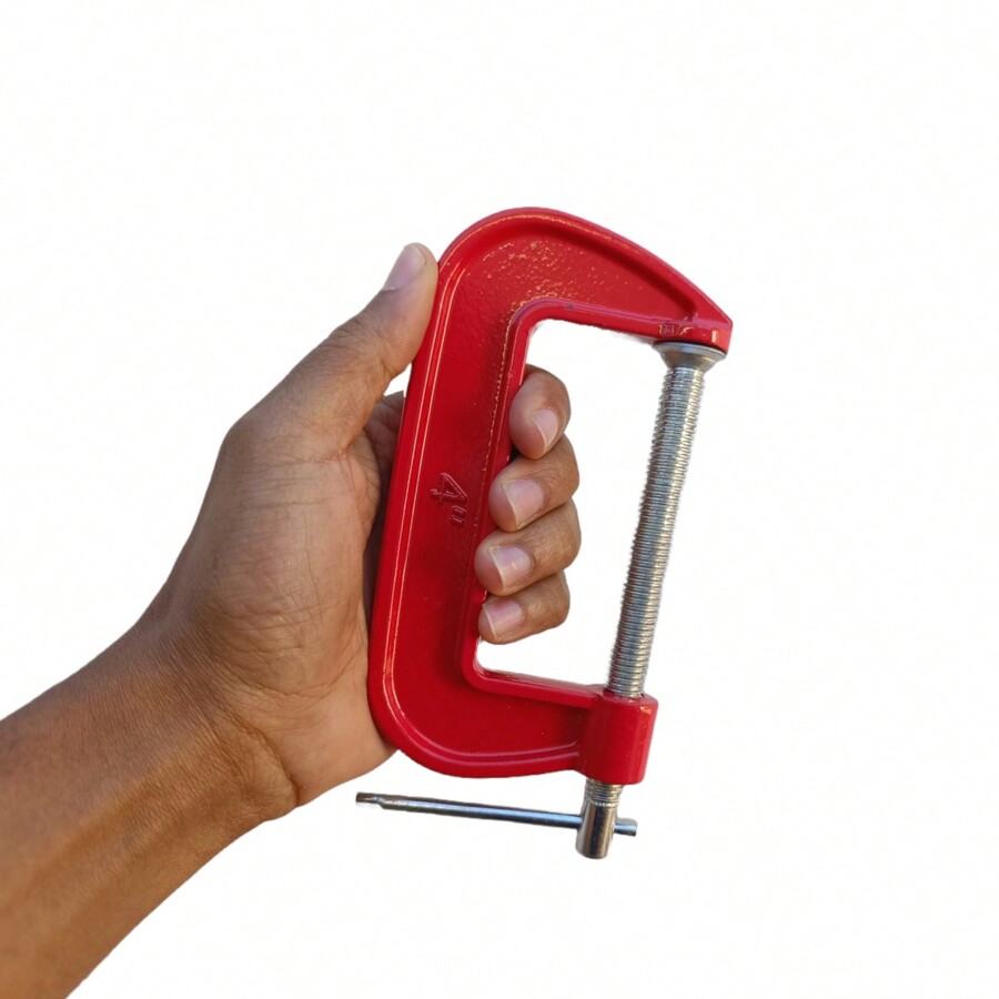 Set Of 4 Type C Sergeant Clamps 2 To 6 Inches In Iron for Sale