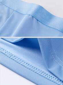 3 条装随机颜色男士内裤，舒适，柔软，透气，时尚三角裤，性感平角裤，运动短裤 - 彩色 - 查看 7